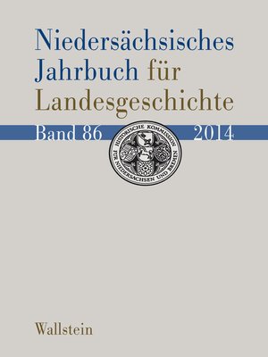 cover image of Niedersächsisches Jahrbuch für Landesgeschichte